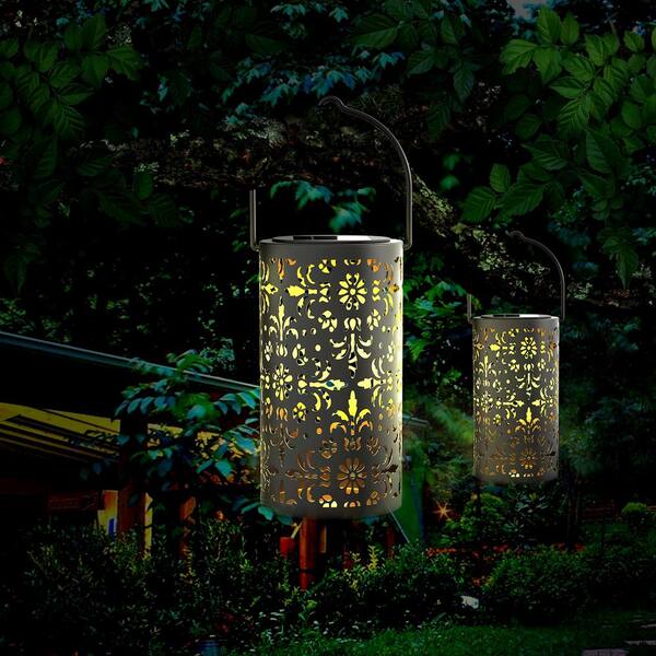 EXCMARK Solar Lanterns Outdoor Hanging Solar Lights Decorative for