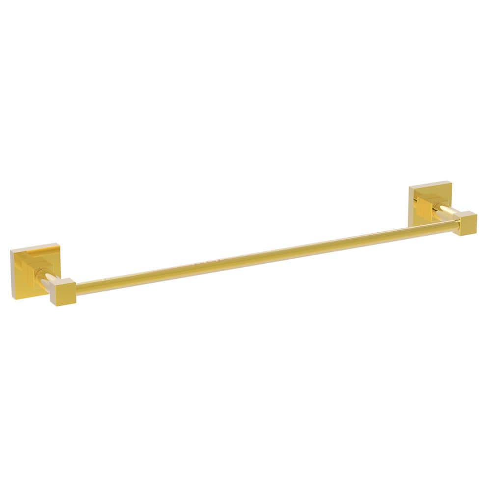 Argo Polished Brass 26'' Wall Mounted Towel Bar
