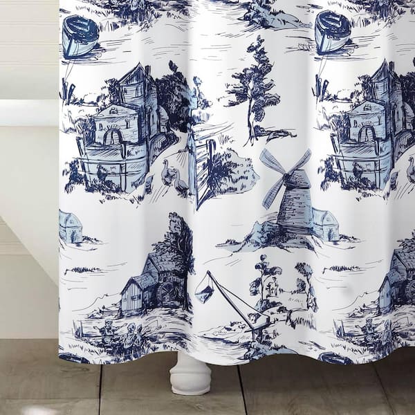 Toile Shower Curtain - Foter