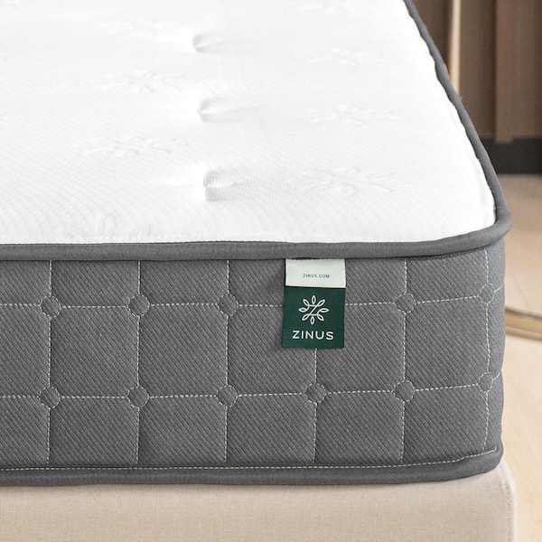 Cool Touch Comfort Gel 8 Inch Medium Tight Top Queen Hybrid Mattress