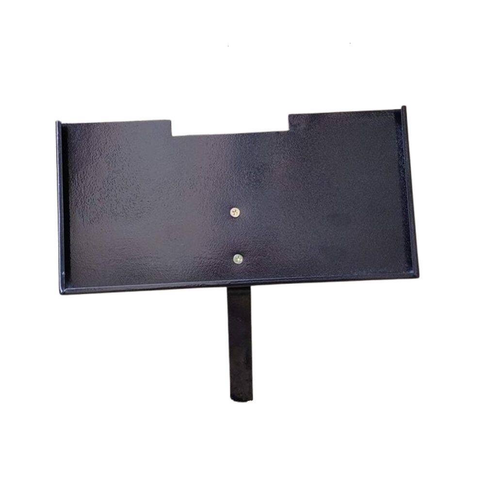Black Finish Baking Varnish Steel Rectangular Grave Marker Stand for 6 in. x 12 in. Stones Memorial Stones for Loved One price history on PriceWatchPro