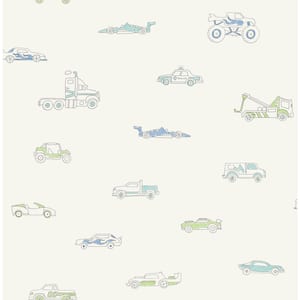 Traffic Jam Paper Strippable Roll (Covers 56 sq. ft.)