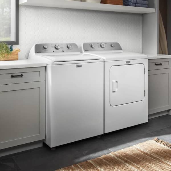 7.0 cu. ft. Vented Gas Dryer in White