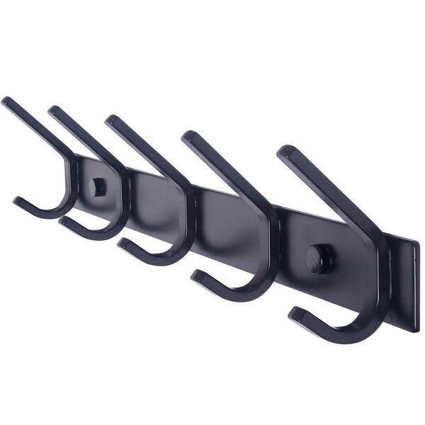 thumbnail image 2 of Francany 5-Pack Towel Hooks - Stainless Steel Wall Mounted Hooks For Bathroom & Kitchen 2 of 13