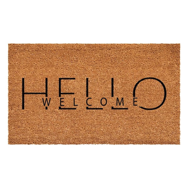Calloway Mills Welcome Greetings Doormat 17" x 29"