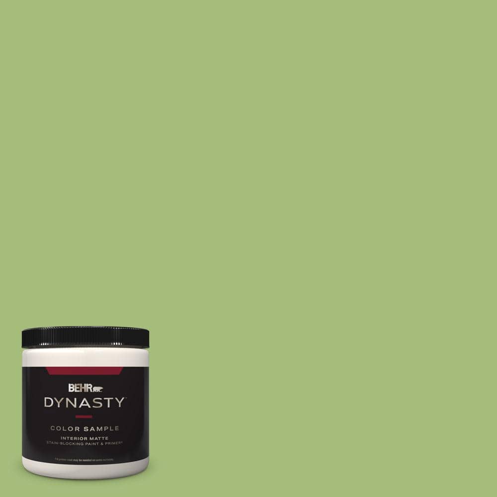 BEHR DYNASTY 8 oz. P3705 Lazy Caterpillar Matte StainBlocking