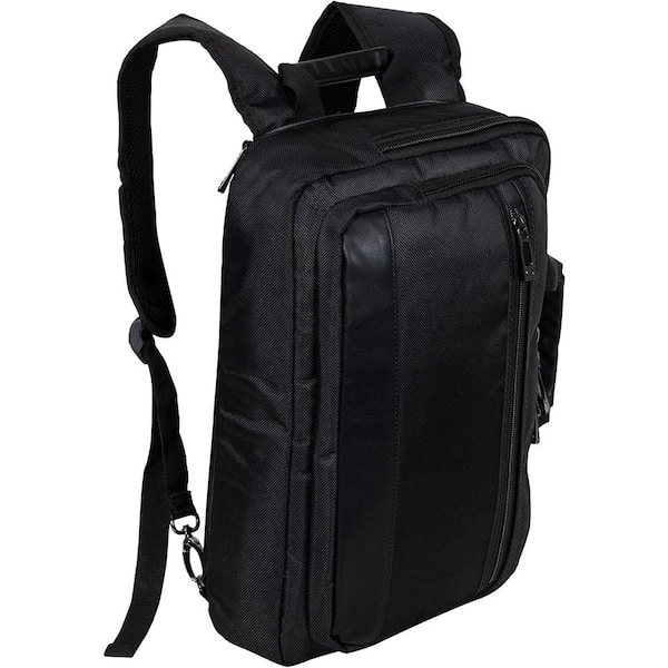 black portfolio bag