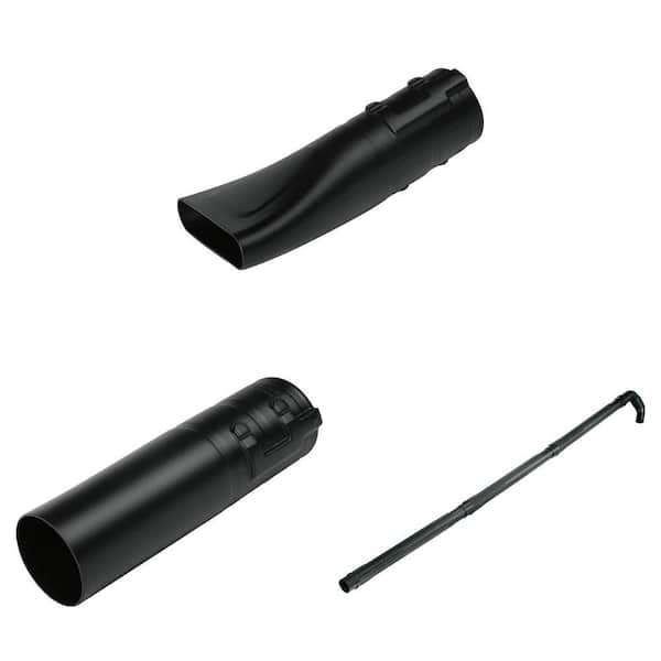 XBU02Z Flat End Nozzle, Extension Attachment XBU02Z, and Blower Gutter Cleaning Attachment Kit