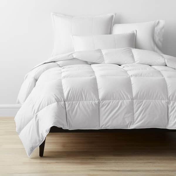 The Company Store Lacrosse Loftaire Extra Warmth White King Down Alternative Comforter