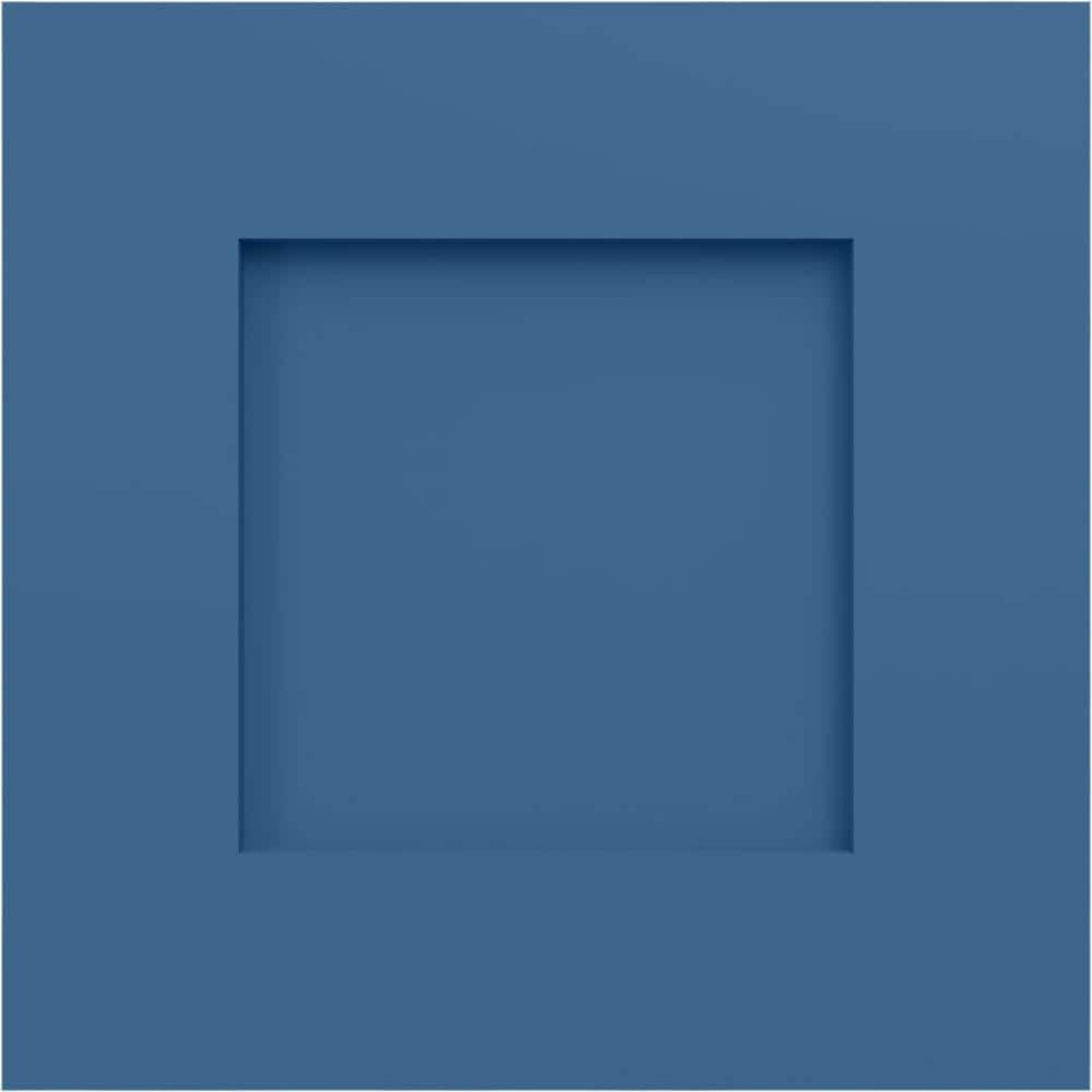 Ekena Millwork 12-in W x 12-in H True Fit PVC Flat Panel Shutters ...