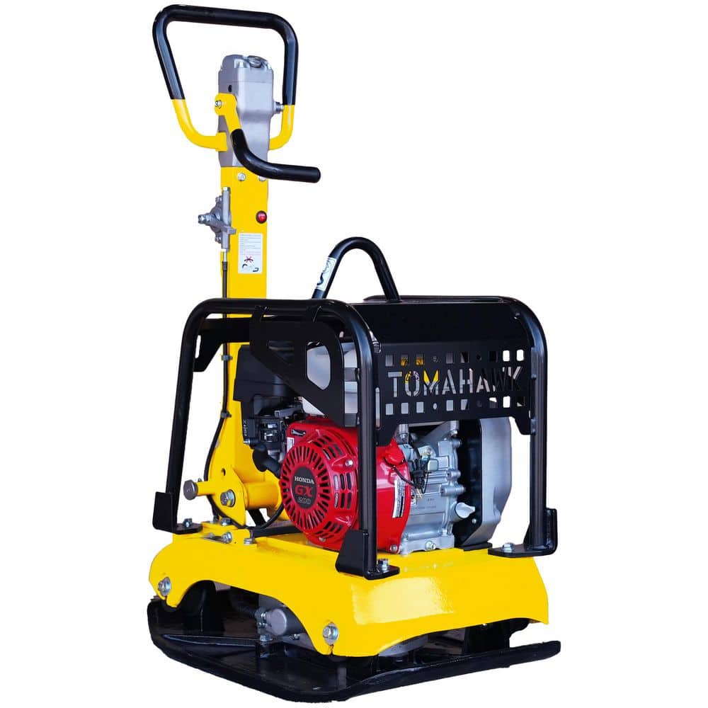 6.5 HP 196 cc Honda 6100 lbs. Gas Powered Reverse Hydraulic Plate Compactor for Soil Aggregate Cohesive Compaction price history on PriceWatchPro