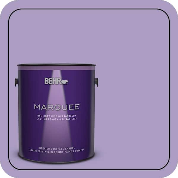 BEHR MARQUEE 1 gal. #M560-4 Evening Slipper One-Coat Hide Eggshell Enamel Interior Paint & Primer
