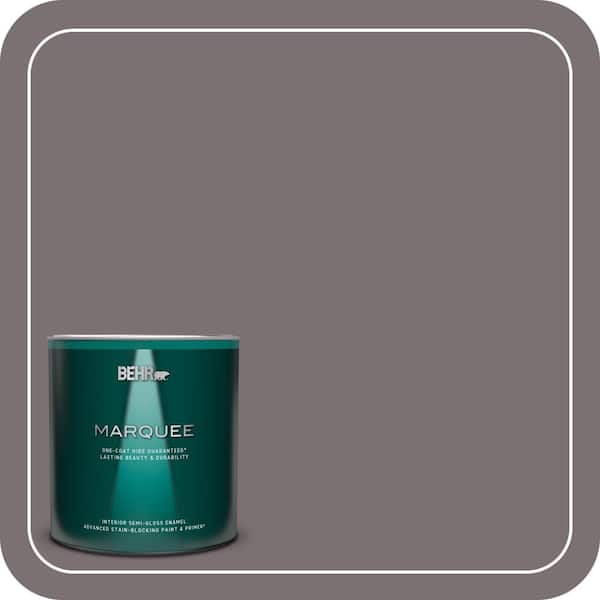 BEHR MARQUEE 1 qt. Home Decorators Collection #HDC-AC-27 Heather Sachet Semi-Gloss Enamel Interior Paint & Primer