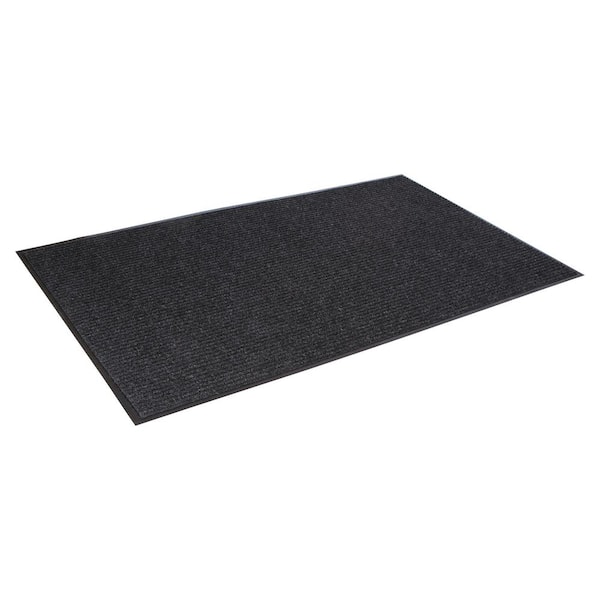 4' x 8' Grounds-Keeper Heavy Traffic Indoor Wiper Mats Charcoal