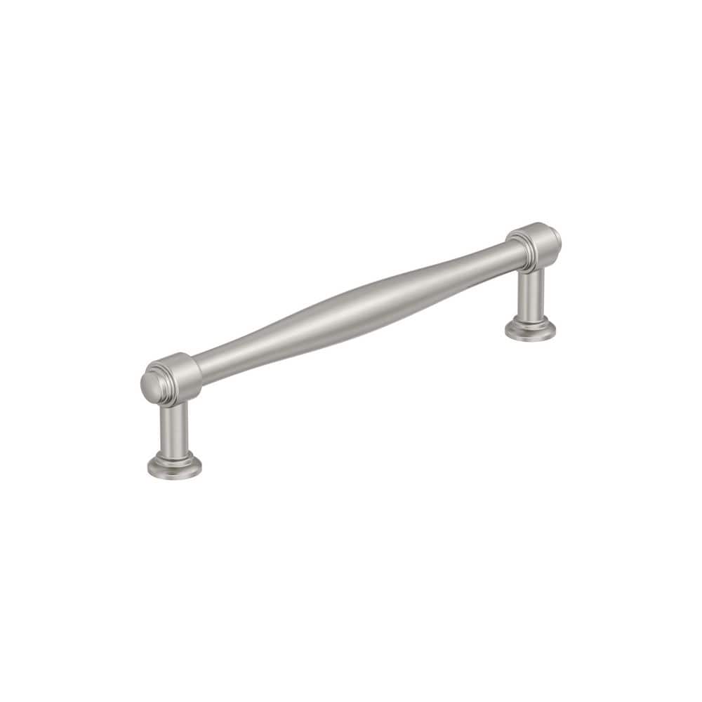Enlivity 6-5/16 inch (160mm) Center-to-Center Satin Nickel Bar Cabinet Pull price history on PriceWatchPro