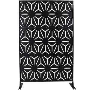 Metal Outdoor Privacy Screen,Freestanding Outdoor Divider Decorative Privacy Fence Screen,Freestanding Decorative Privacy Screen For Balcony Patio
