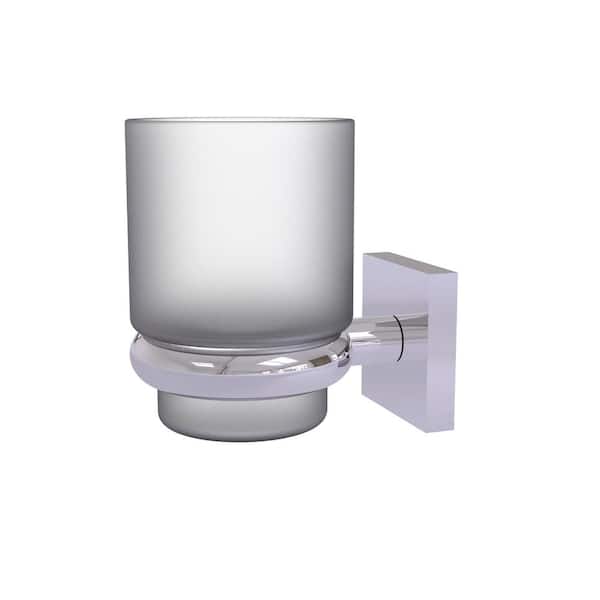 Allied Brass Montero Collection Wall Mounted Tumbler Holder in Polished  Chrome MT-66-PC - The Home Depot