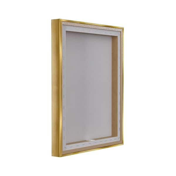 Stupell Industries Love without Limits by Lil' Rue Gold Floater Frame Typography Graphic Art Print 21 in. x 17 in.