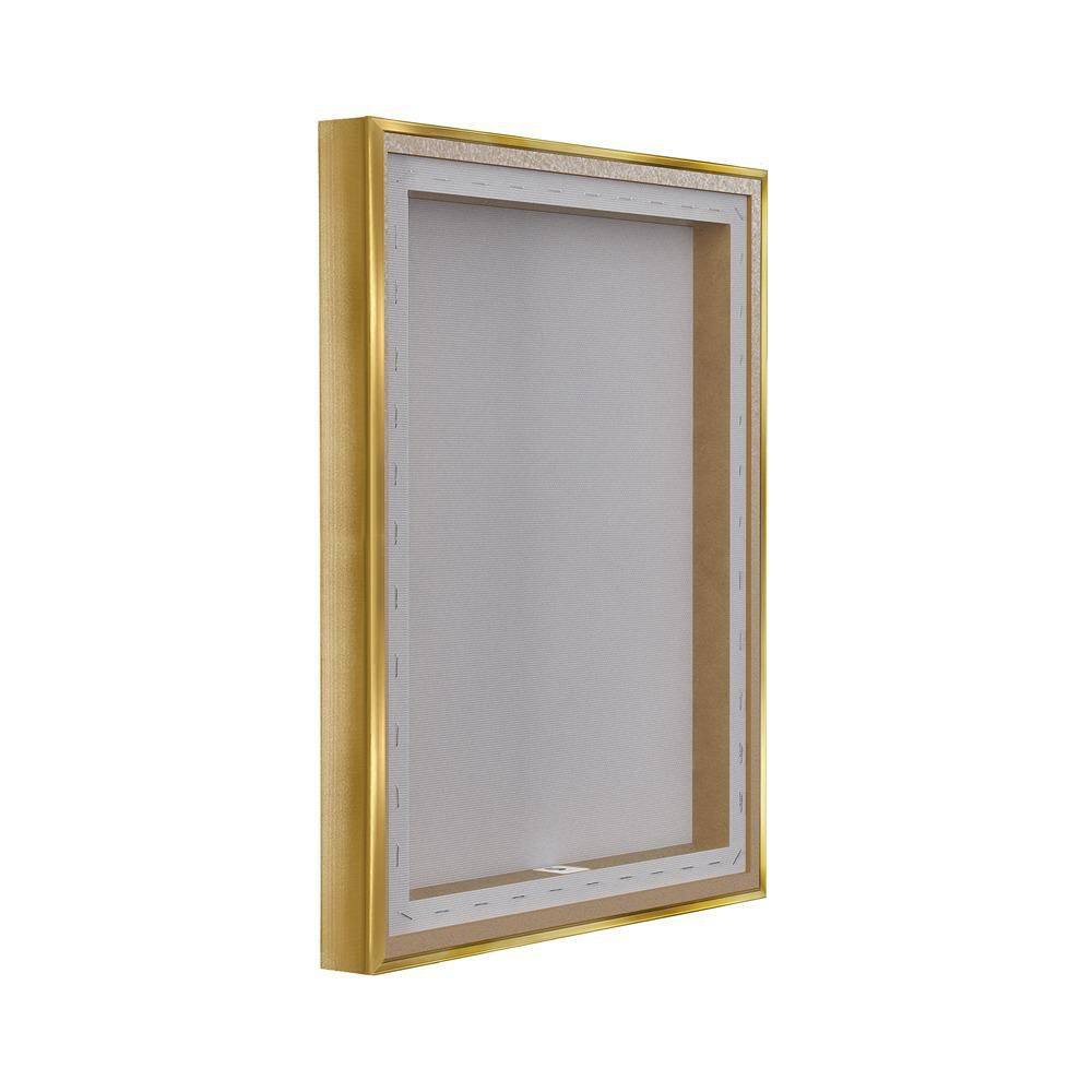 Vintage Record Store by Graffi tee Studios Gold Floater Frame Music Graphic Art Print 31 in. x 25 in. price history on PriceWatchPro