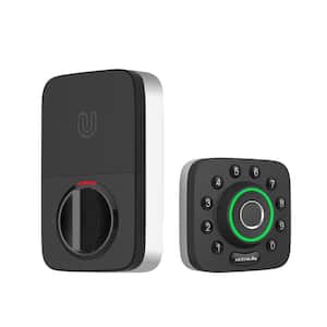 U-Bolt Pro 6-in-1 Bluetooth Enabled Fingerprint and Keypad Smart Deadbolt Door Lock