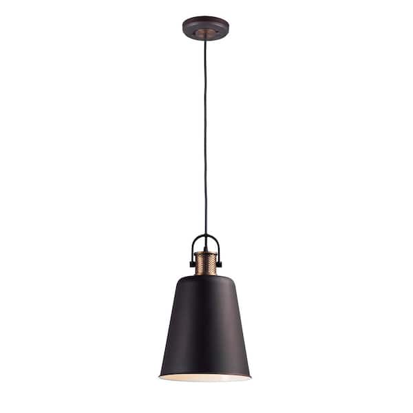 Sedona 1-Light Oil Rubbed Bronze/Antique Brass Pendant