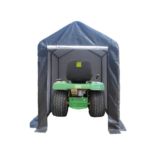 Boosicavelly 6 ft. x12 ft. Gray Heavy-Duty Garage Without Floor