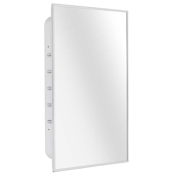 Craydon 16 in. Recessed Medicine Cabinet with Mirror