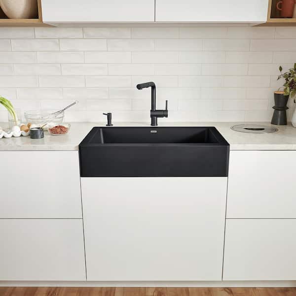 XOXO Kitchen faucet Pull Out Cold and Hot mixer tap Black White water  Single Holder faucet kitchen sink faucet 1345