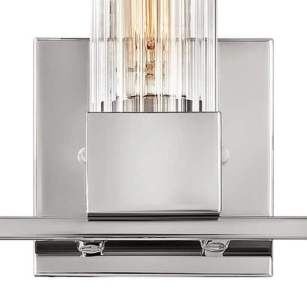 HINKLEY - XANDER 23 in. 3-Lighs Polished Nickel Vanity Light