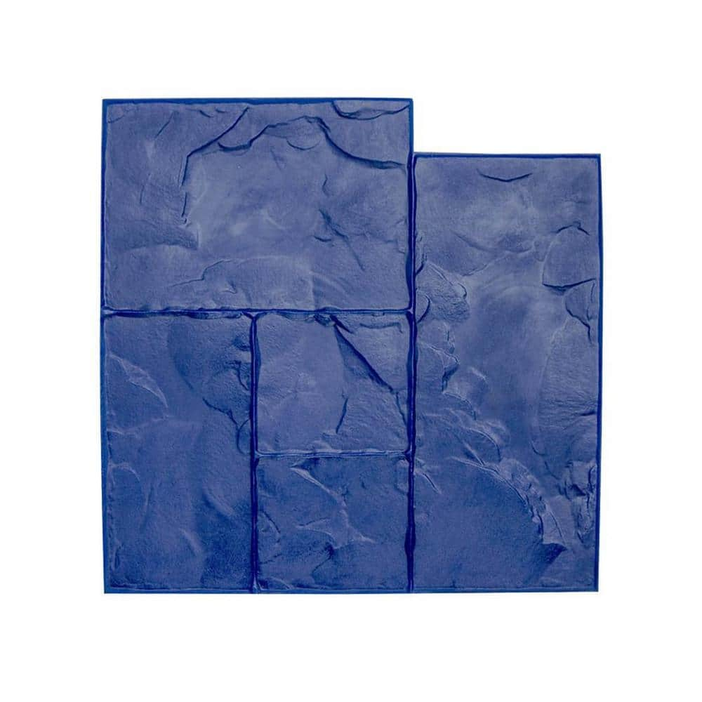 Bon Tool 24 in. x 24 in. Ashlar Blue Floppy Stamp