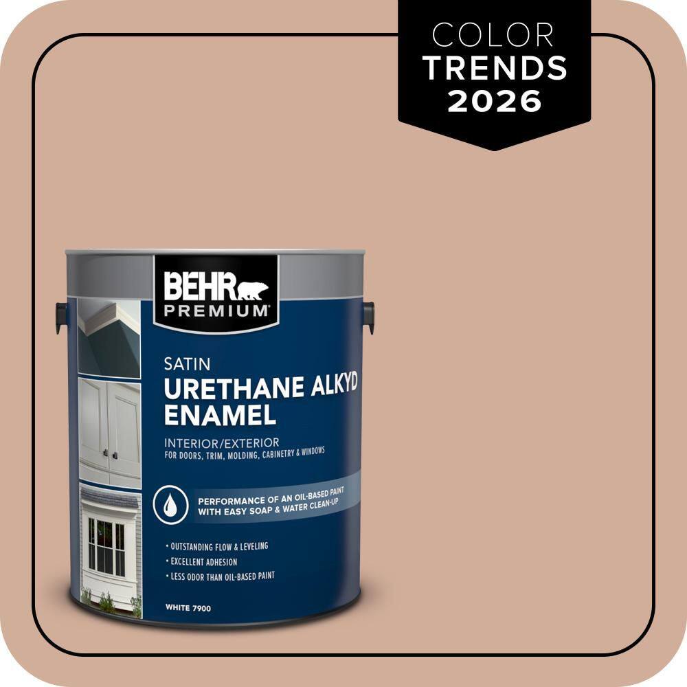 1 gal. #S200-3 Iced Copper Urethane Alkyd Satin Enamel Interior/Exterior Paint price history on PriceWatchPro