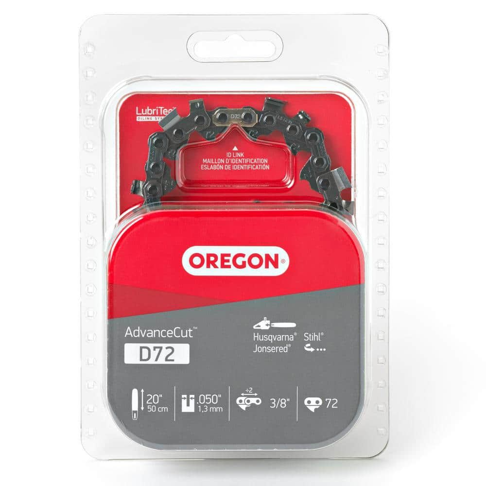 Oregon D72 Chainsaw Chain for 20 in. Bar Fits Echo, Husqvarna, Stihl