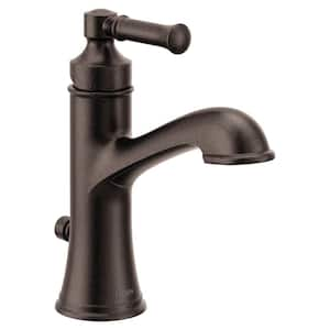 Dartmoor 1-Handle 1-Hole Bathroom Faucet with Drain Kit Included in Oil-Rubbed Bronze