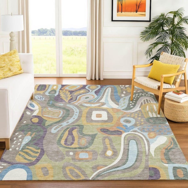 Addison Rugs Chantille Machine Washable Indoor/Outdoor Abstract