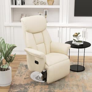 White Linen Massage Chair