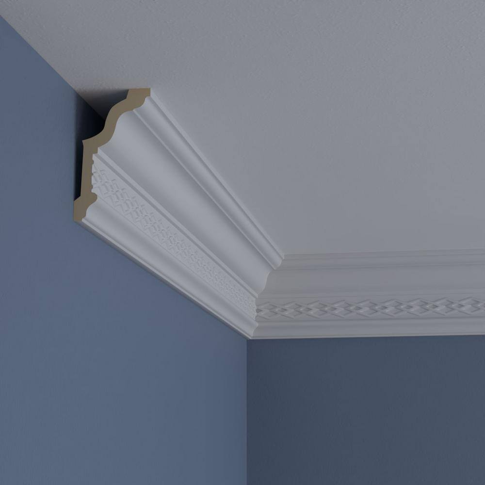 Robin 94.5" Primed Polyurethane Crown Moulding