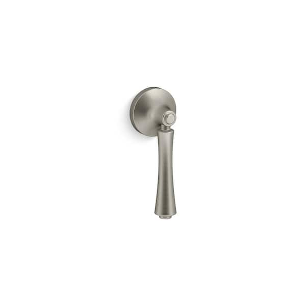 San Souci Kohler toilet handle, left hand trip lever, store chrome finish