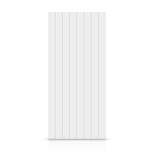 42 in. x 80 in. Hollow Core White Stained Composite MDF Interior Door Slab