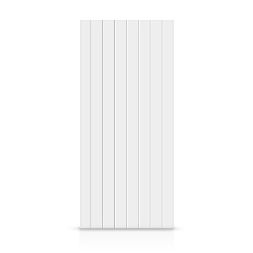 42 in. x 96 in. Hollow Core White Painted Composite MDF Interior Door Slab price history on PriceWatchPro