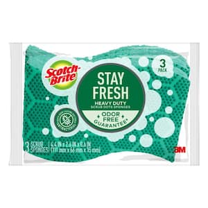 Scrub Dots Heavy Duty Scrub Sponge (3-Pack)