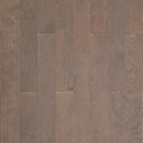 Mohawk Take Home Sample - Graphite Birch Hand Scraped Engineered Hardwood Flooring