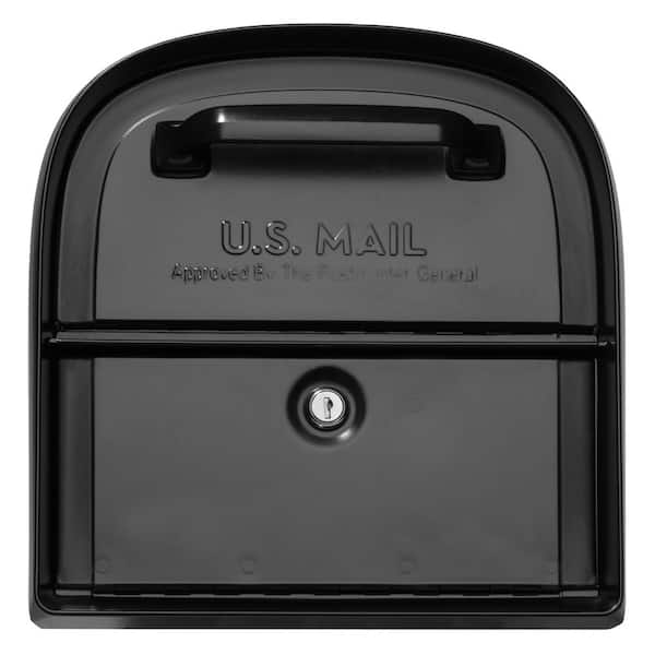 Green Life Mailbox, Stainless Steel Post, Cam Lock Lock, PH