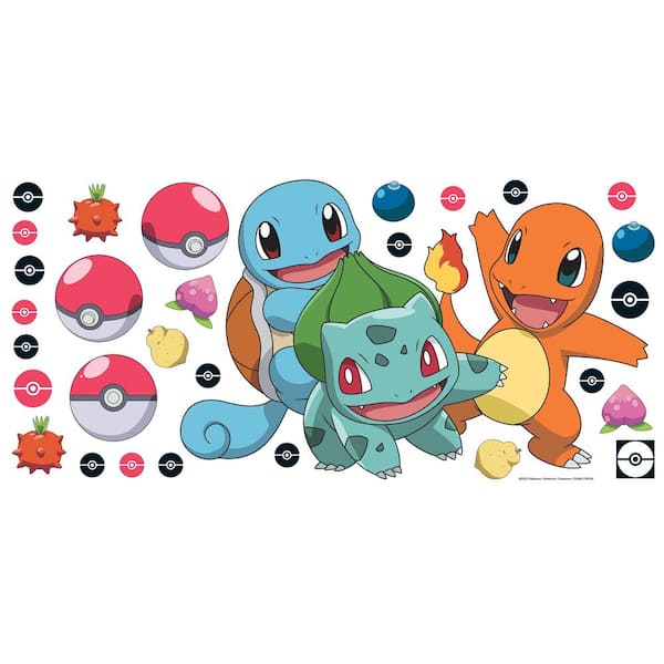 charmander squirtle bulbasaur pikachu