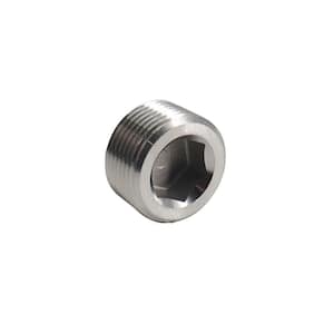 1/2 in. 316 Stainless Steel 150 PSI Hexagon Socket Plug