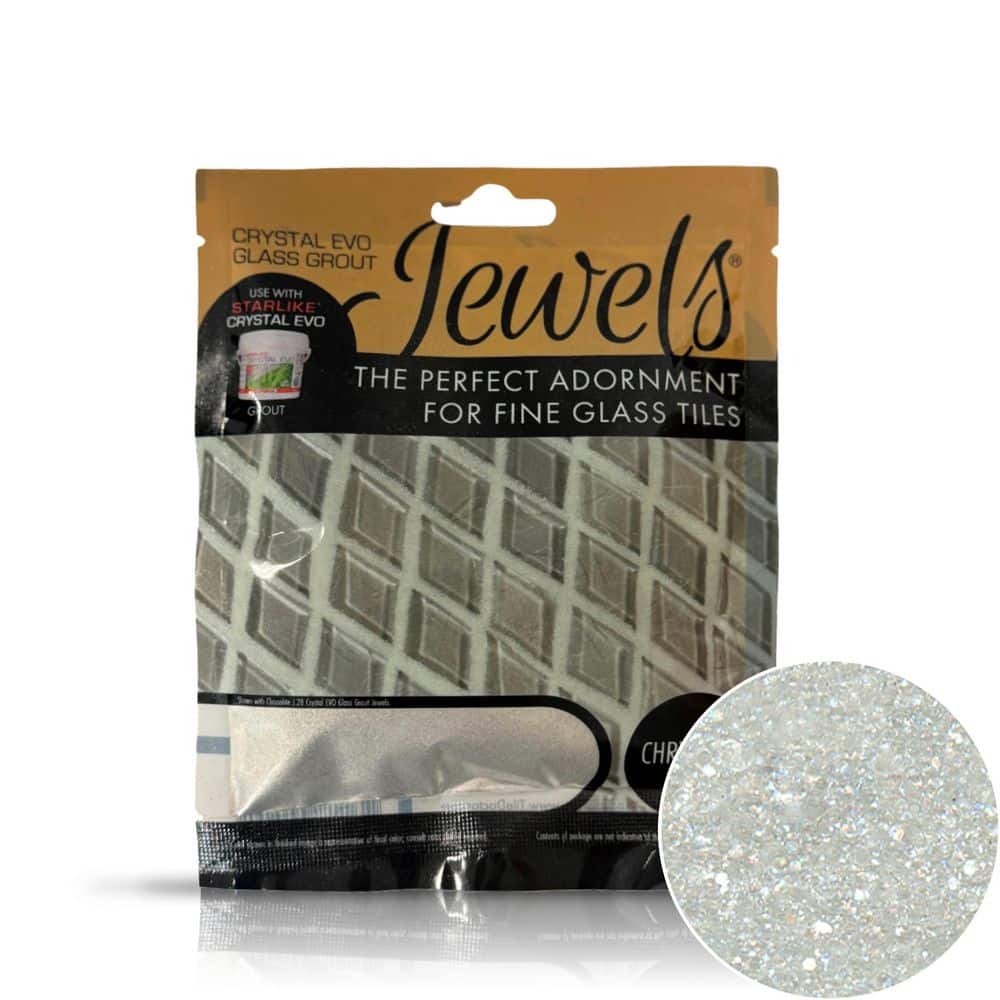 The Tile Doctor Crystal Glass Grout Jewels Chrysolite 75 grams (1