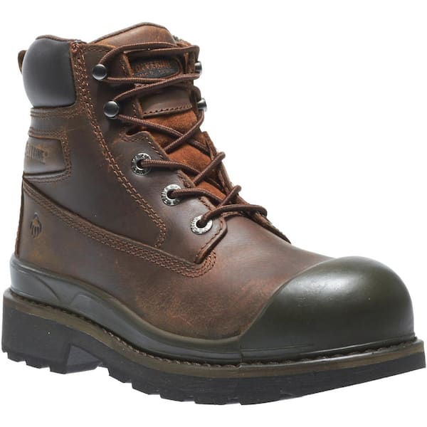 wolverine waterproof steel toe work boots