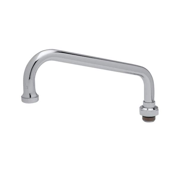 T&S 8" swing spout in Polished Chrome