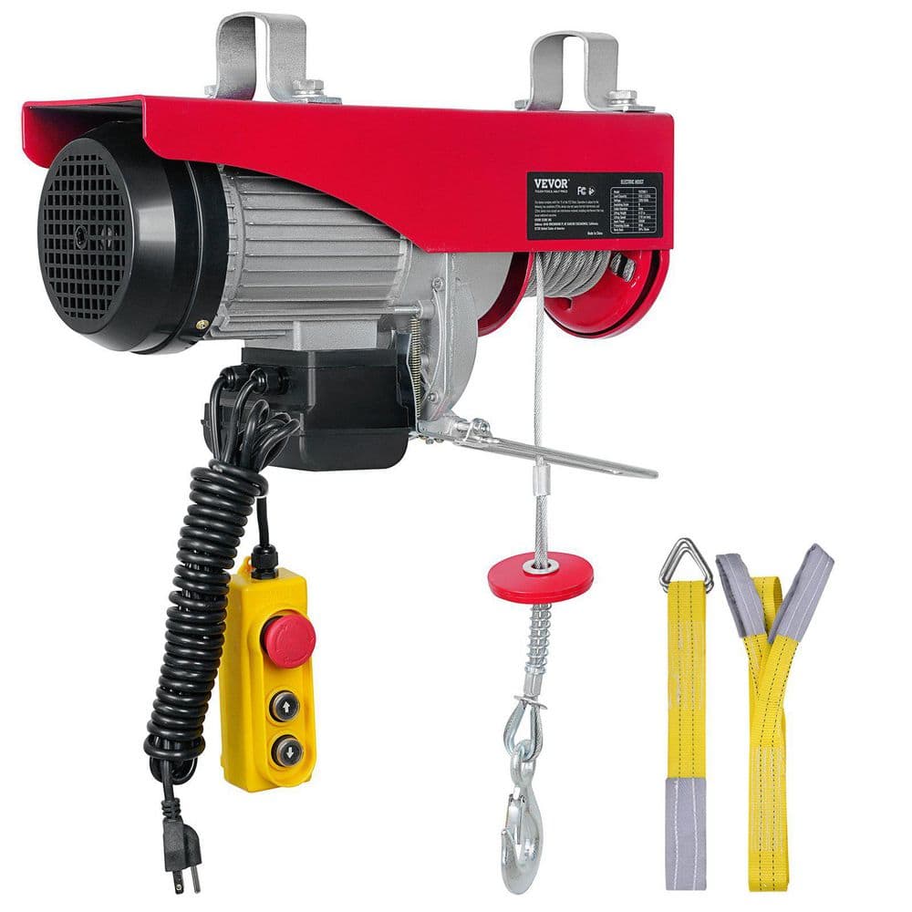 Electric Hoist, 1320 lbs Lifting Capacity, 1150-Watt Steel Wire Winch with 14ft. Wired Remote Control,40ft. Single Cable price history on PriceWatchPro