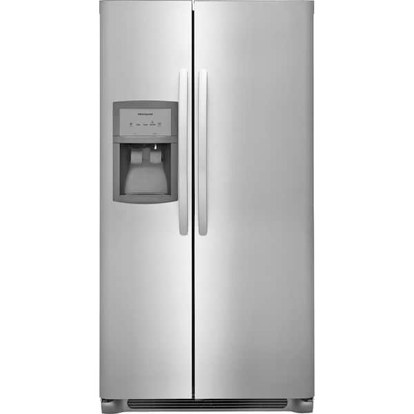 Frigidaire 33 in. 22 cu. ft. Side by Side Refrigerator in Stainless Steel