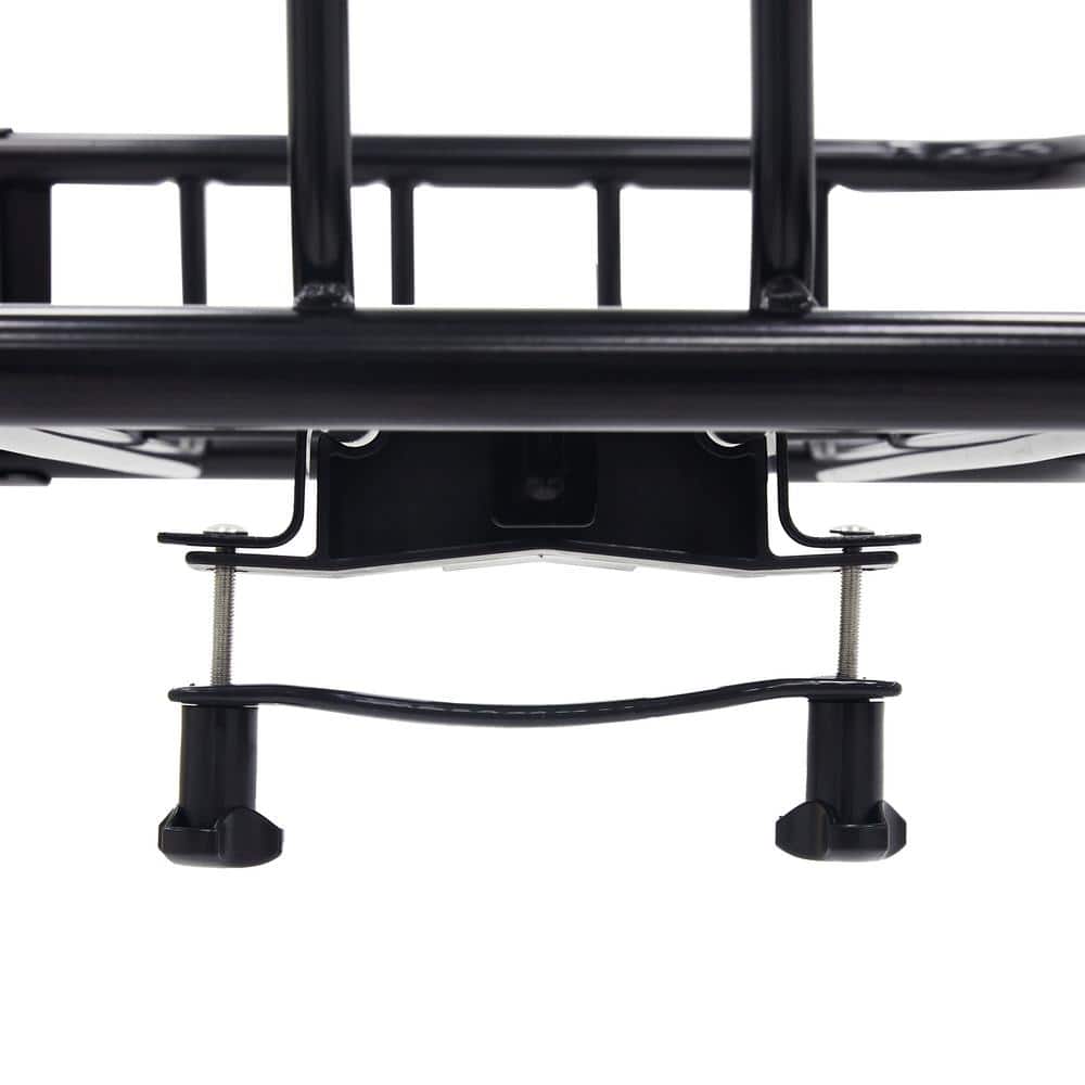 Elevate Outdoor RBC-6245HD Black X-Large Steel Roof Cargo Basket